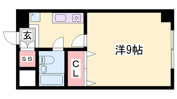 ベルトピア飾磨(OR)の物件間取画像